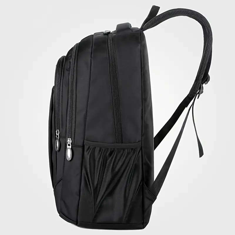 1pc Simple Fashion Business Backpack Casual Travel Backpack Large Capacity Laptop Storage Backpack Z