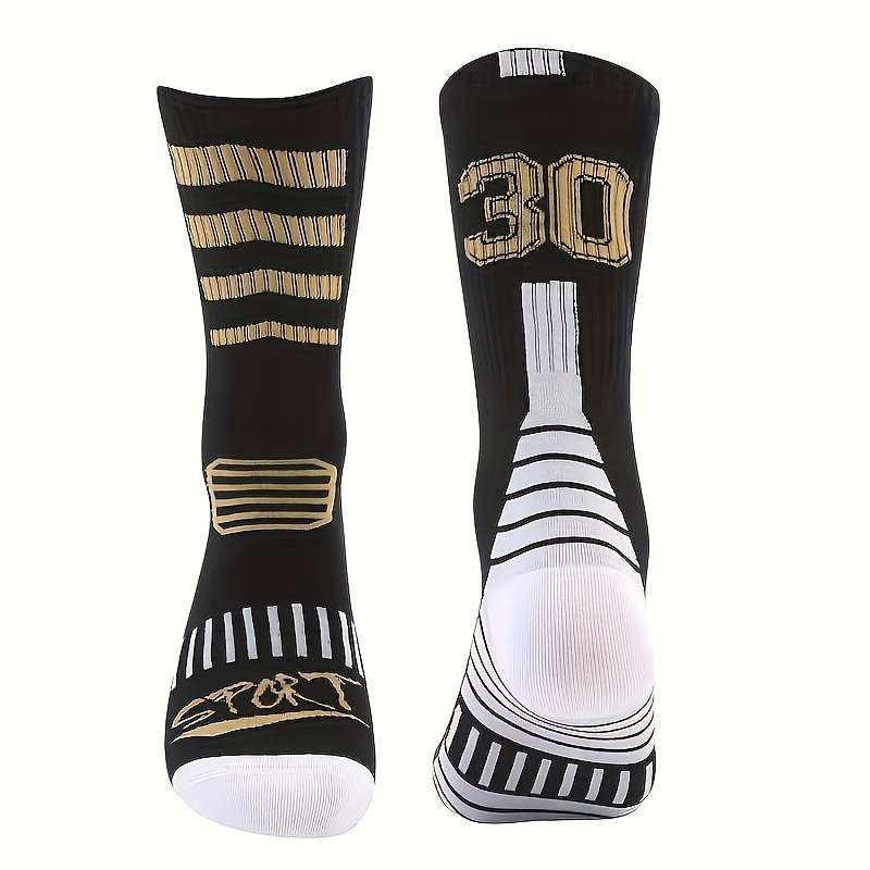 1 Pair White Luokou Blue Sock Bottom One Size Socks