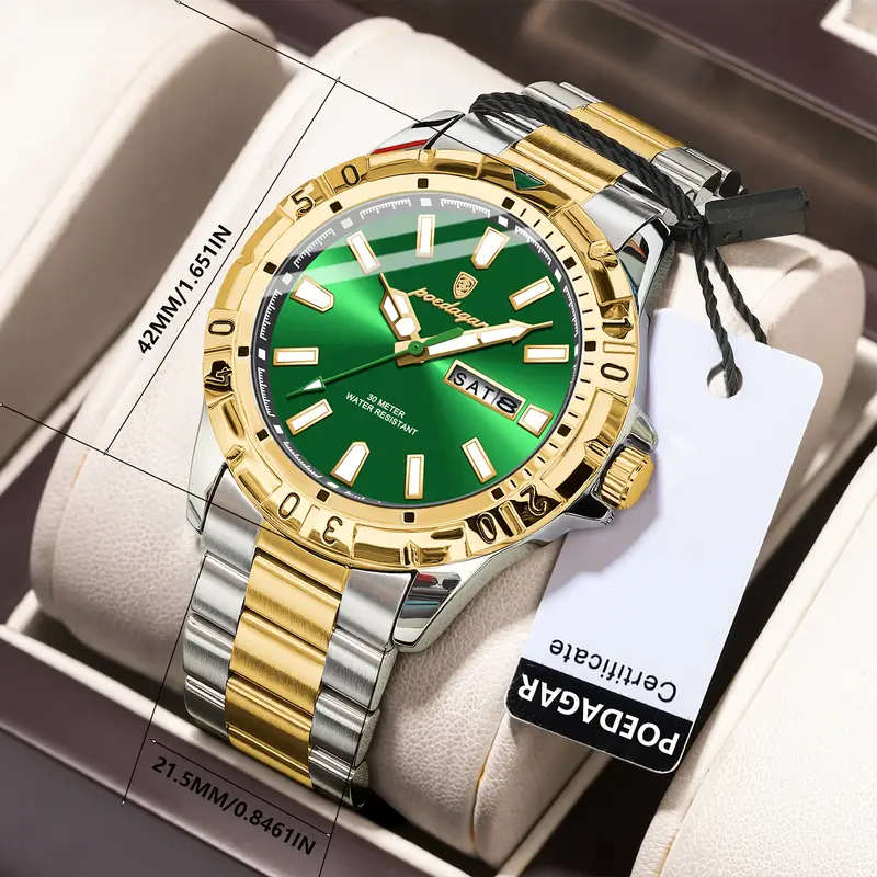Poedagar Mens luxury watch