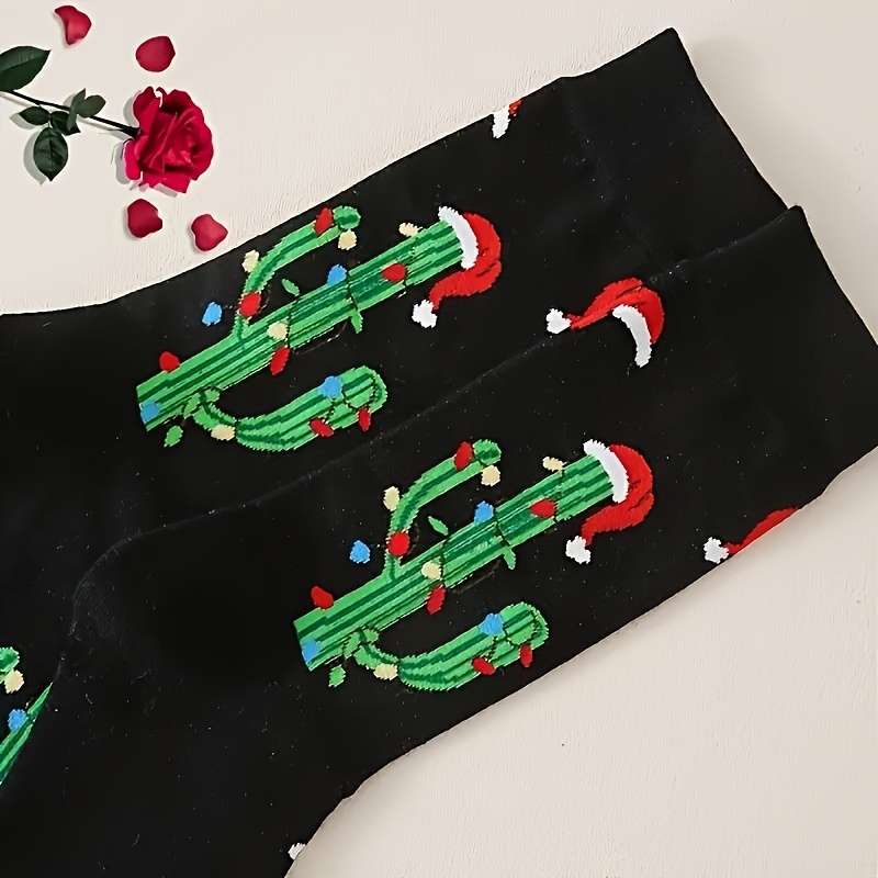 1 Pair Mixed Color One Size Socks