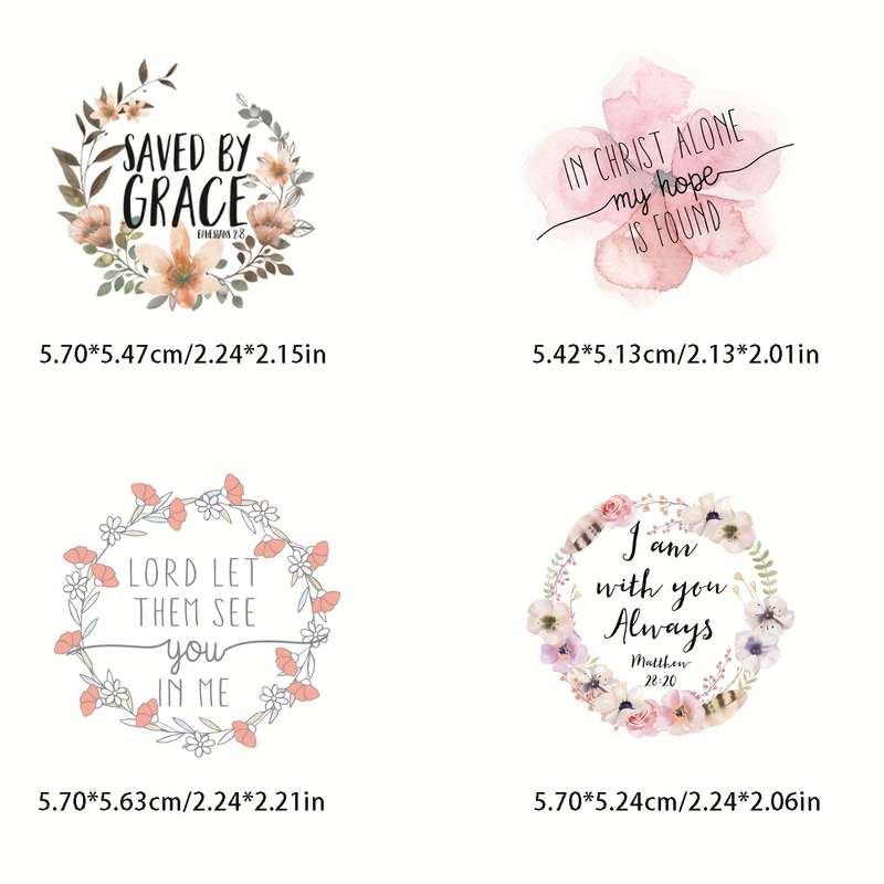 100psc Jesus Christian Themed Stickers