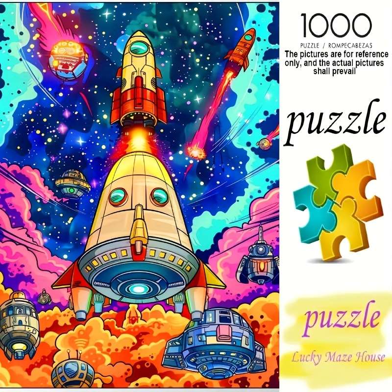 1000 Piece Mini Paper Jigsaw Puzzle