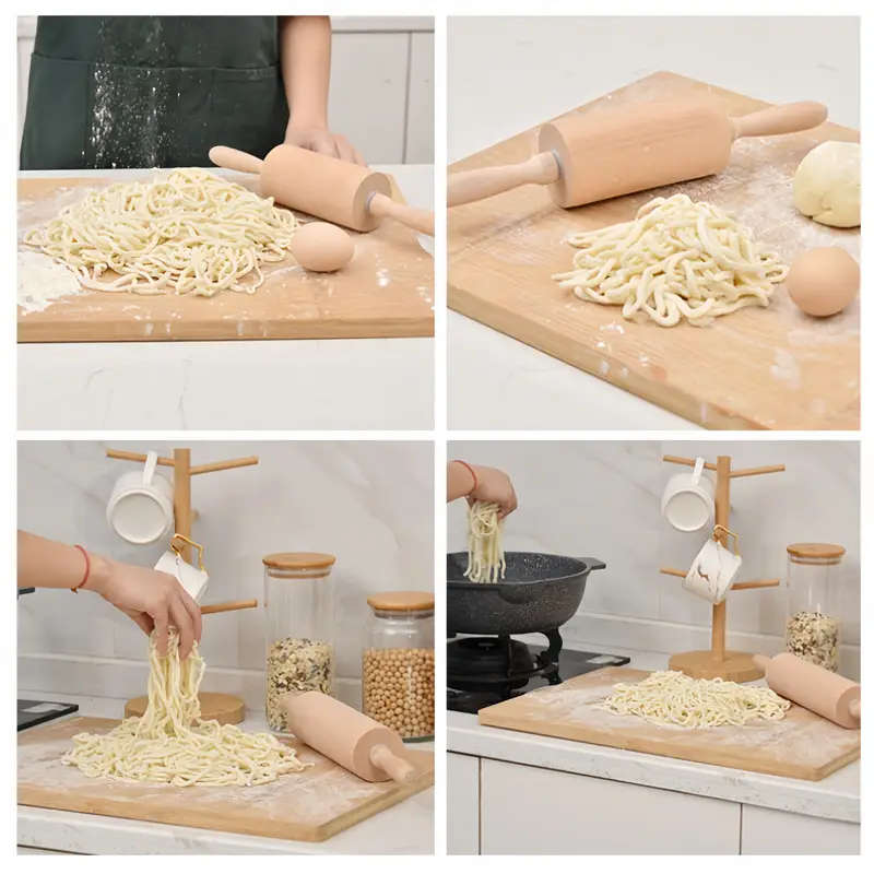 48 x 330MM Rolling pin Set for Baking and Pasta Making pack of 3