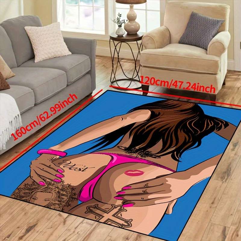 1Pc 5Ox8Ocm Floor Mat