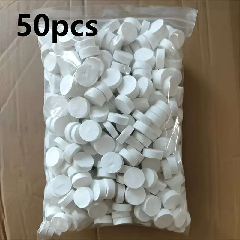 50 Lightweight Disposable Compressed Towels