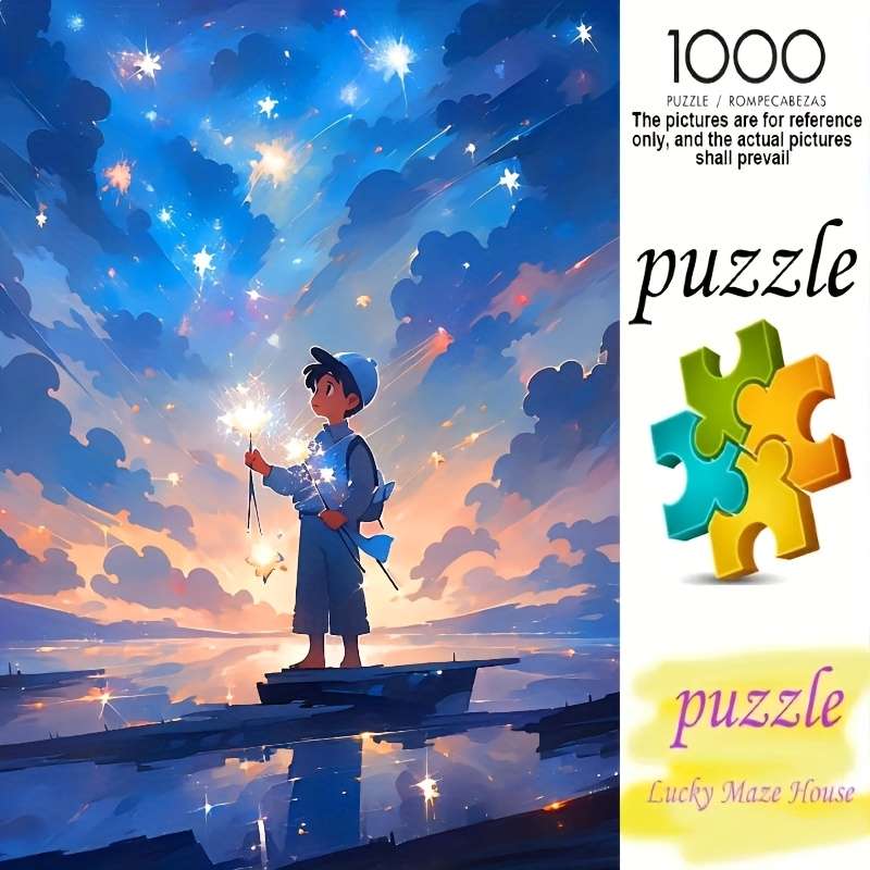 1000 Pokmon Waterfront Puzzle Durable Adult Seamless Puzzle Rectangle Portable B