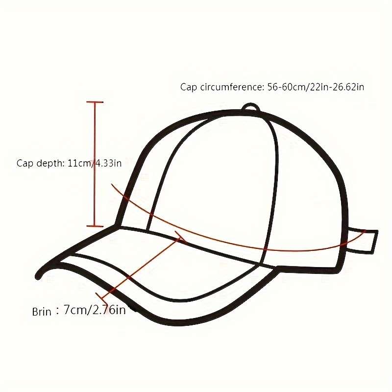 1pc All-match Baseball Cap Ladies Hat Women's Spring and Autumn All-match Baseball Cap Ladies Out