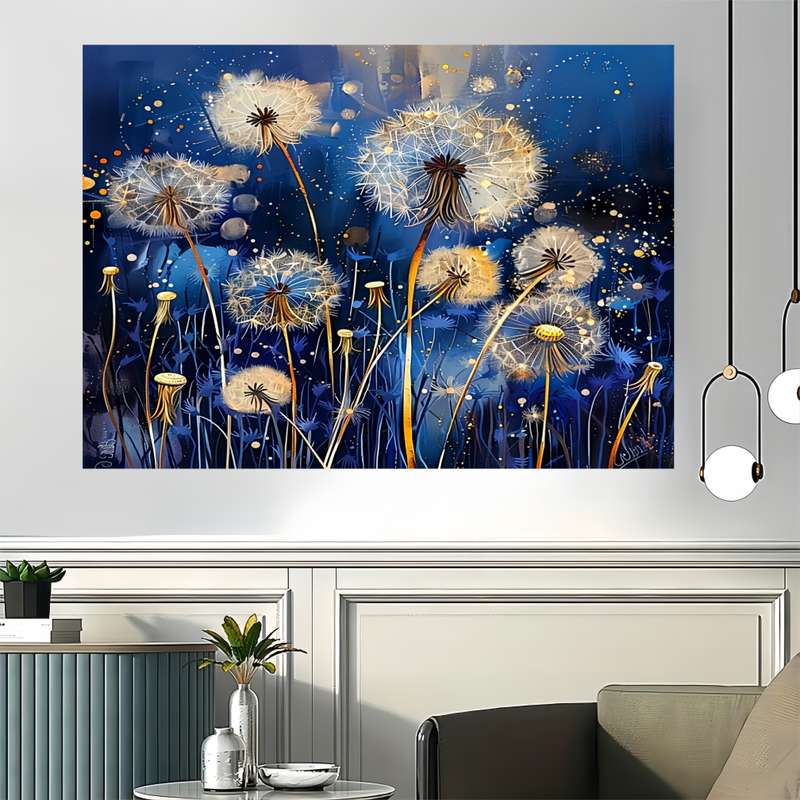 1000pcs Thick Durable Premium Dandelion DIY Jigsaw Puzzle Seamless for Adults F