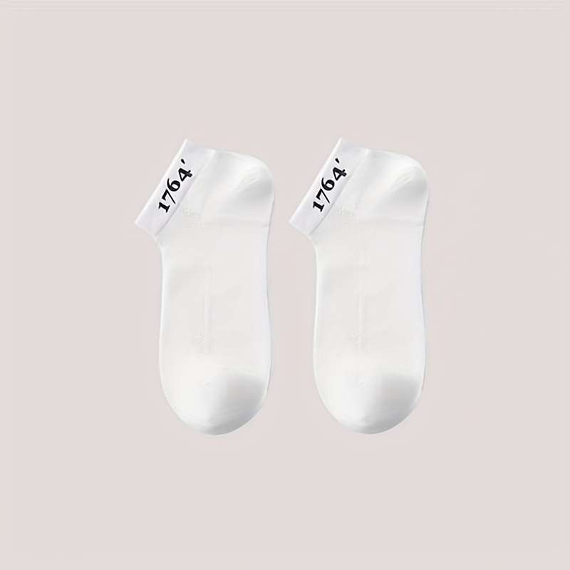5 Pairs One Size High Elastic Socks