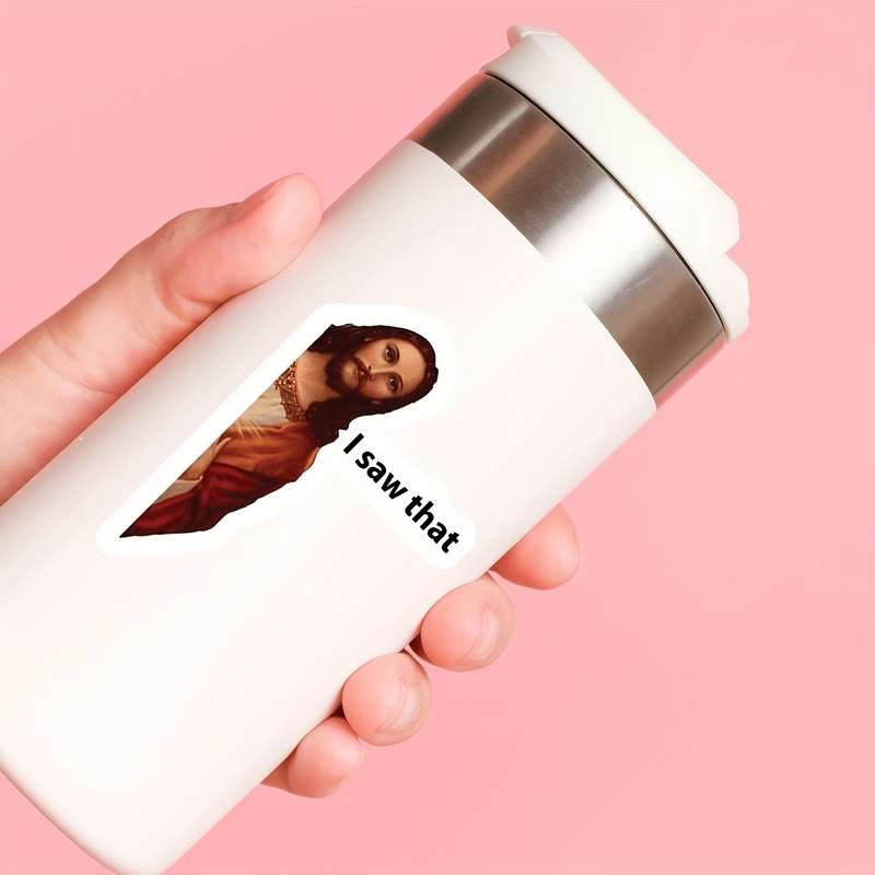1pc  Jesus Christian Themed Stickers