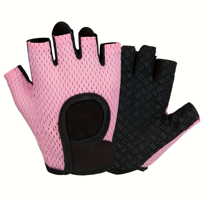 1 Pair Pink Size S Outdoor Sports Gloves