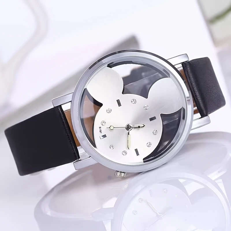 1pc Charming Women'S Watch Stylish And Casual Featuring a Faux Leather Strap And Quartz Movement