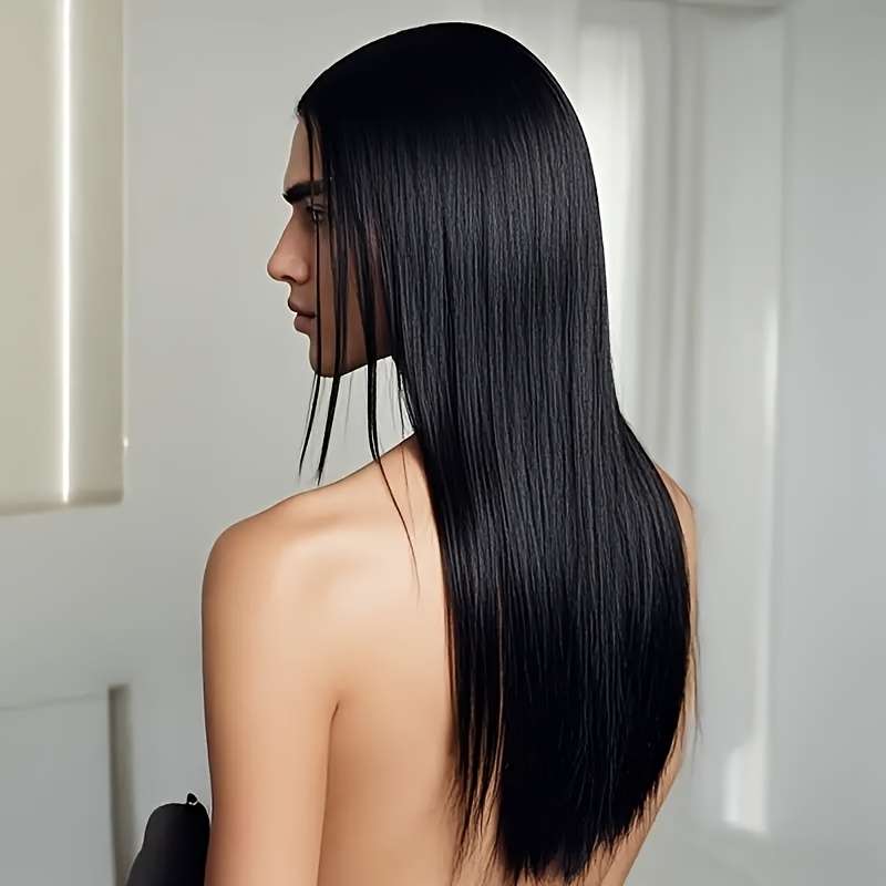 1Pc Black Fashion Design Wig