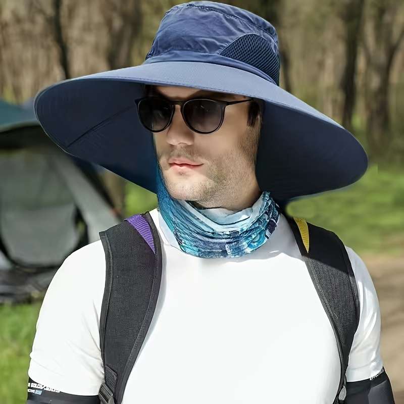 1pc One Day Available for 24 Hours Extra Large Brim 15.01 cm Sun Hat Fashionable Adjustable Wide R