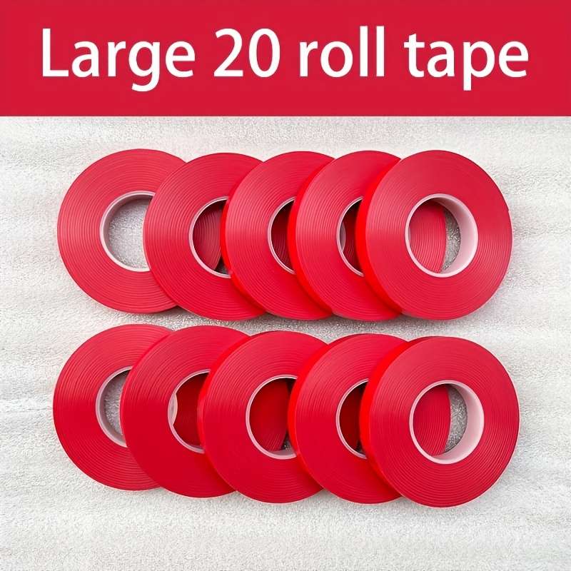 20Pcs Rolls Red Heavy Duty Pvc Plant Ties