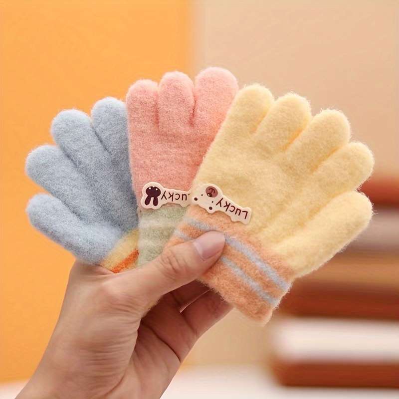 1 Pair Luckblue Warm Gloves