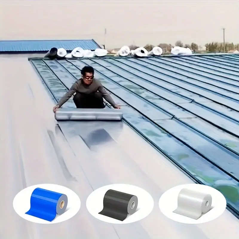 Heavy Duty Self-Adhesive Waterproof Roofing Tape - Grey