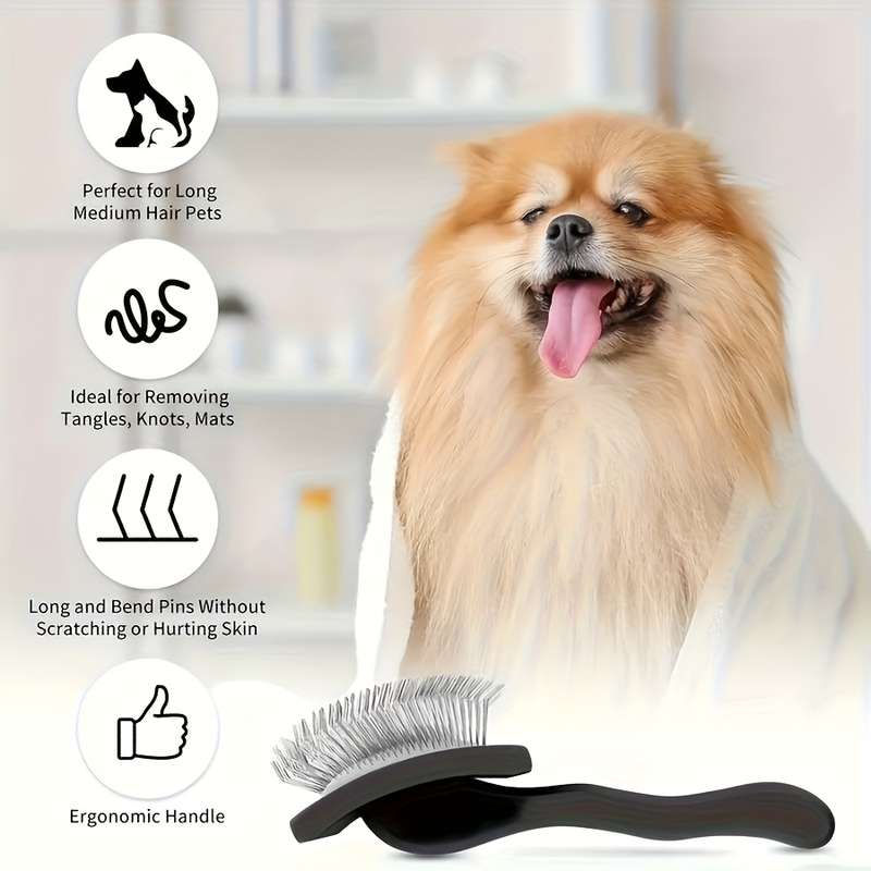 1pc Black Pet Comb