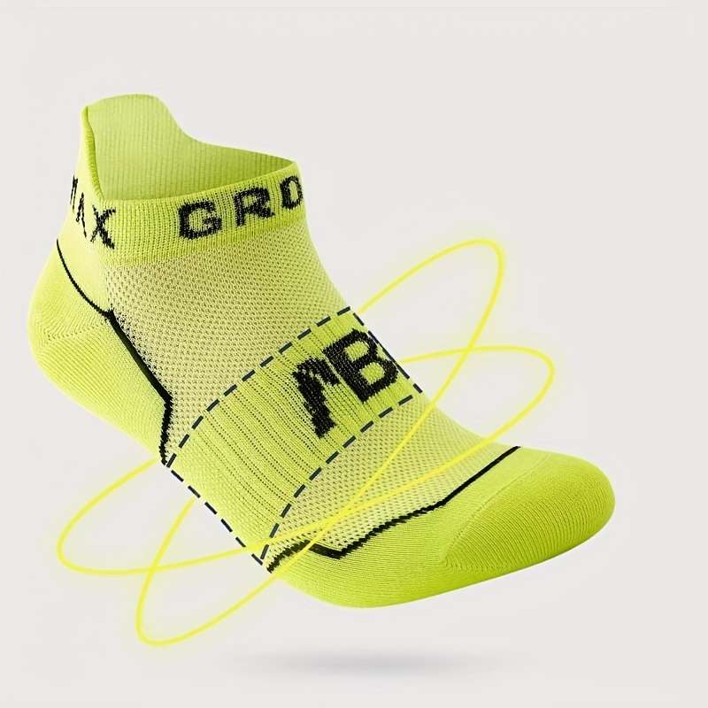 5 Pairs Of Mixed Colors One Size High Elastic Socks