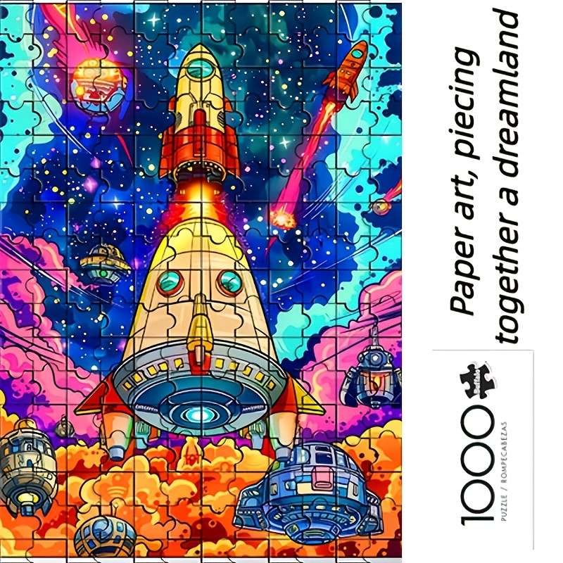 1000 Piece Mini Paper Jigsaw Puzzle