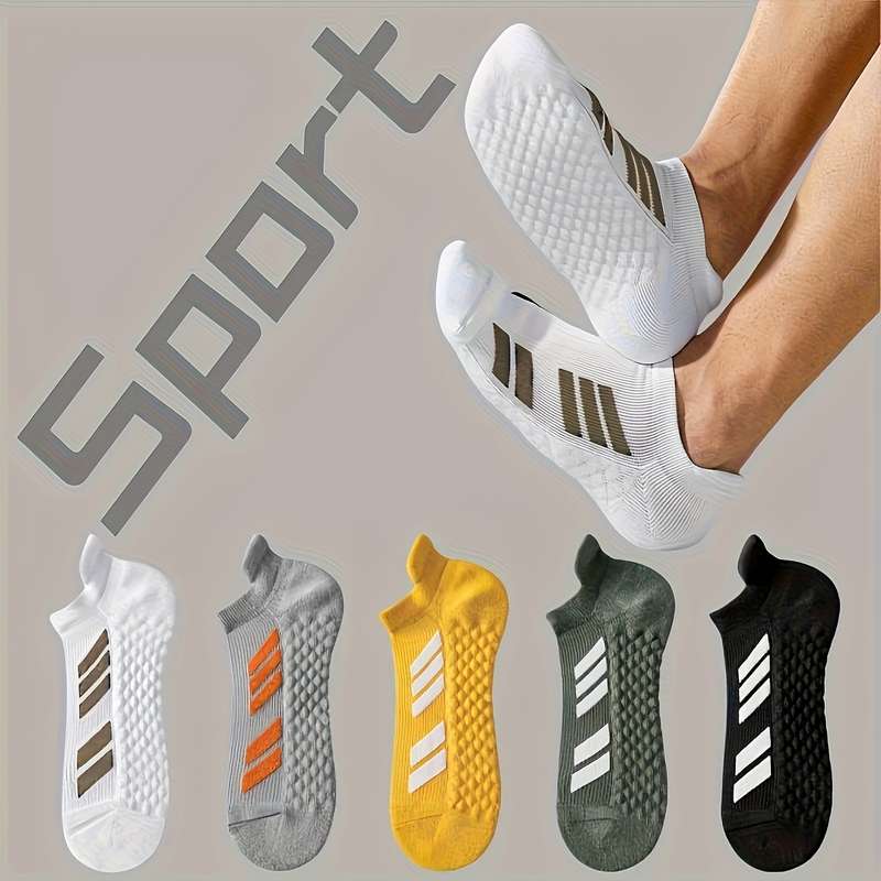 5 Pairs Mixed Color One Size High Elastic Socks