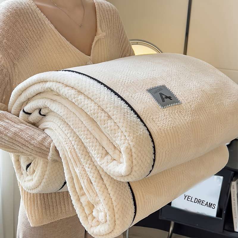 1ps Blanket Color White B size 150x200cm