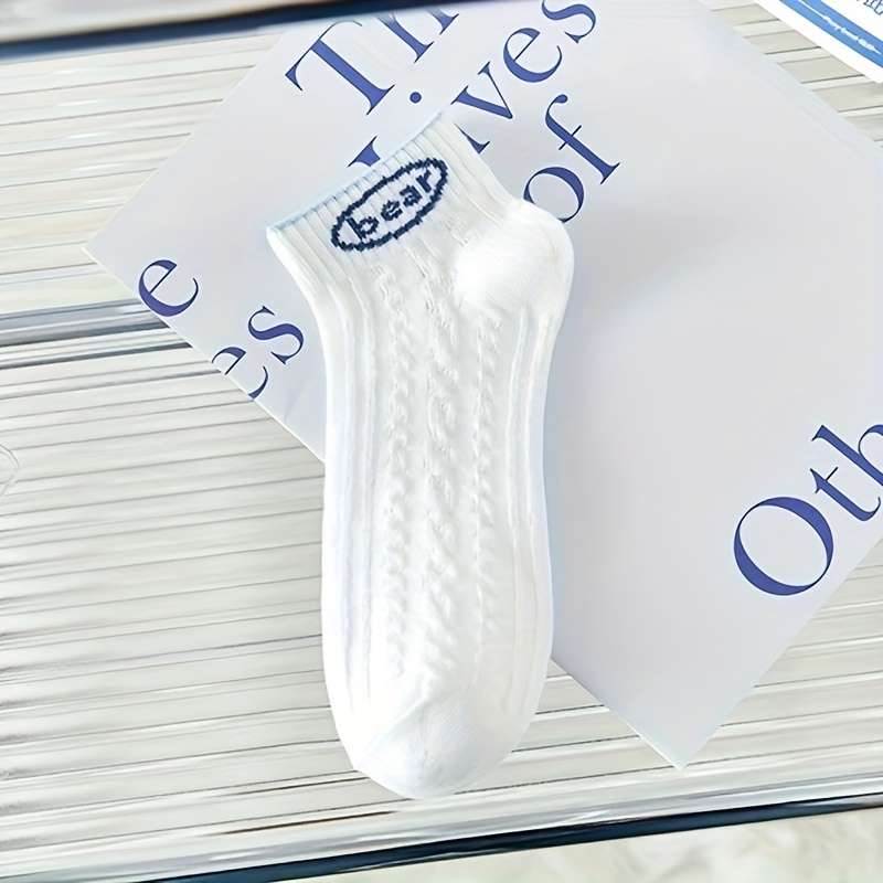 5 Pairs Of Random Colors One Size High Elastic Socks
