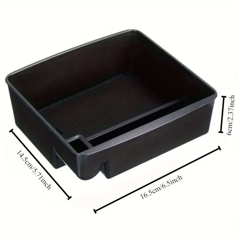 Armrest Box Secondary Storage Organizer For Toyota Land Cruiser Prado 150