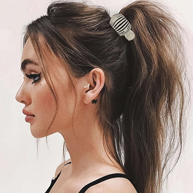Set of 3 Elegant Ponytail Hair Clips
