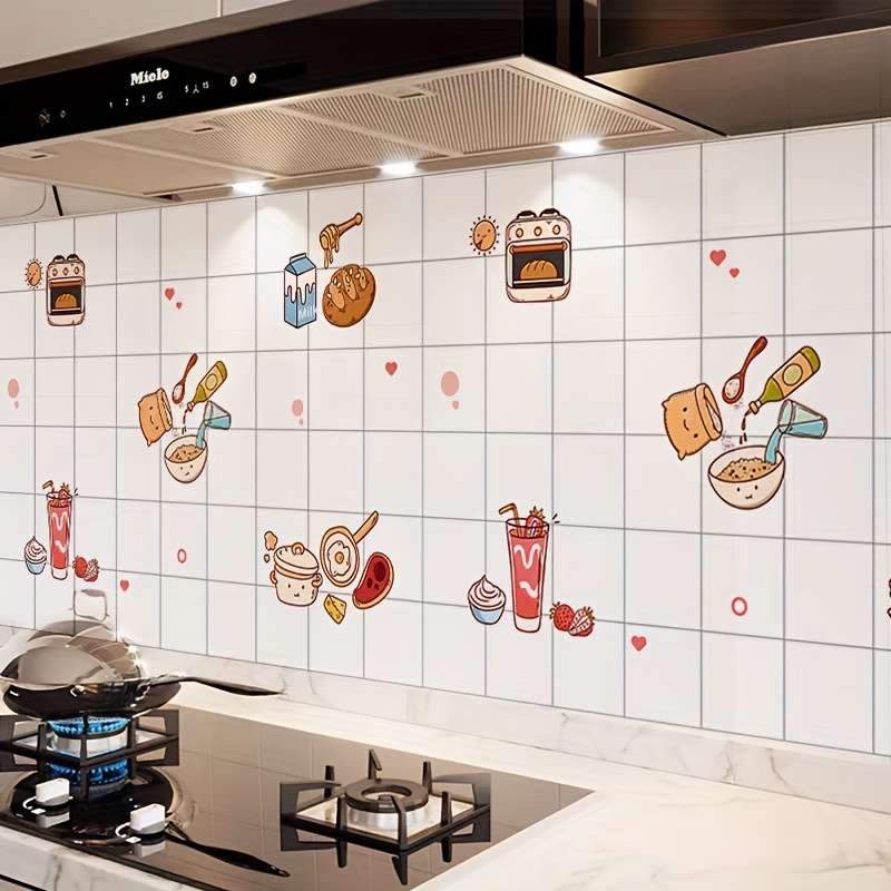 1PC Wall Stickerscartoon bread2 Meterss Long X 60 cm Wide