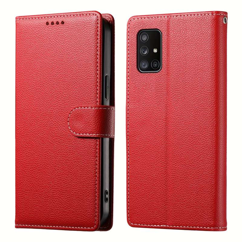 1pc  Red  For Samsung Galaxy A71 Phone Cases