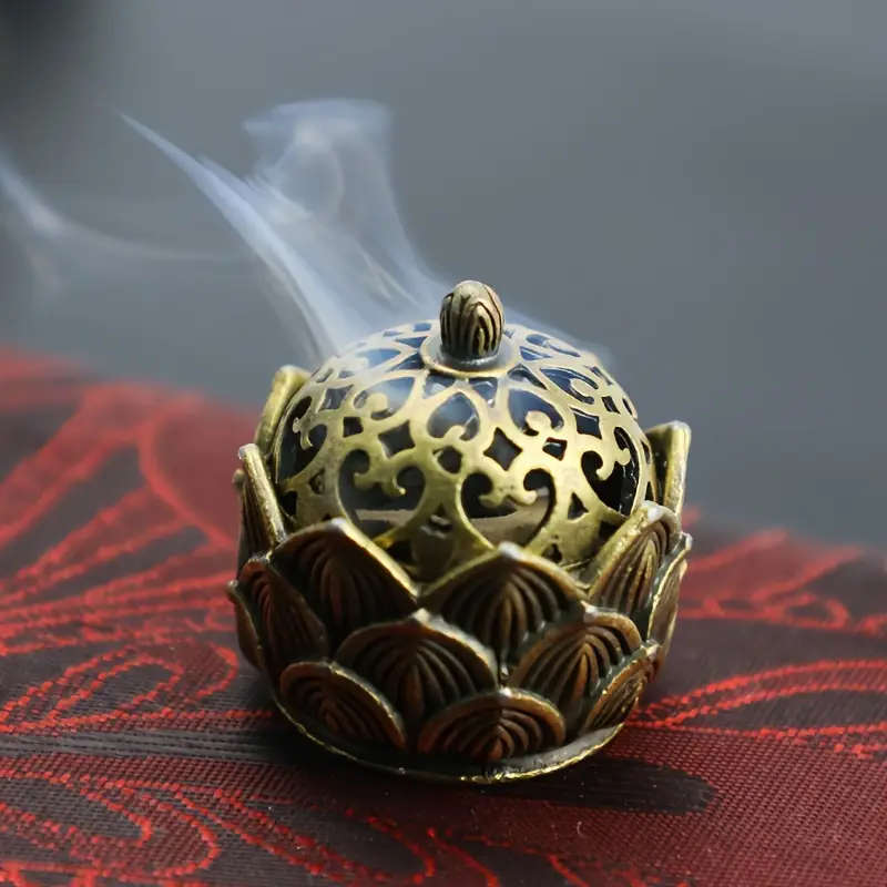 1 Piece Alloy Metal Incense Holder