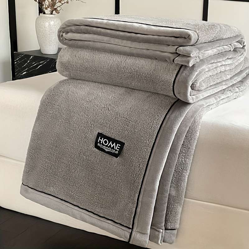 1ps Blanket Color Oubang 38 Cloud Mist Blue size 200x230CM