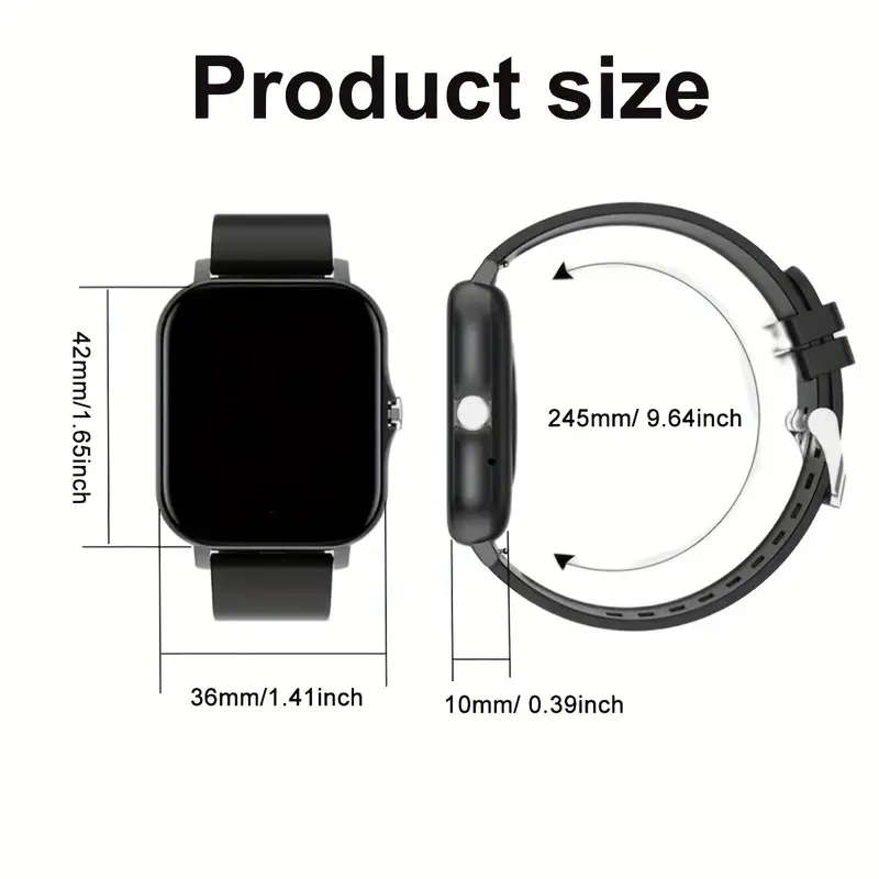 Smart Watch Is a Full Touch Screen Multi-Functional Smart Sports Watch That Can Answer And Make Call