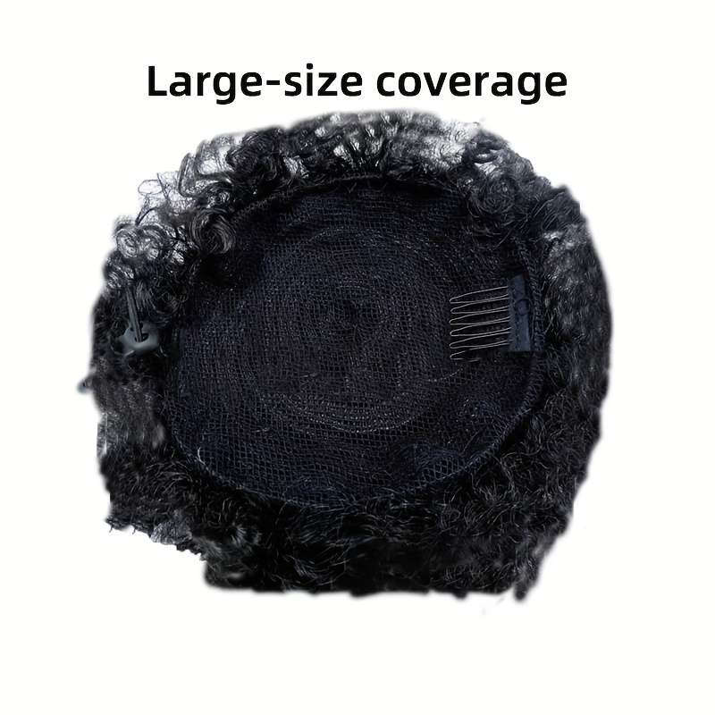 1Pc Black 10.16cm Fashion Design Wig