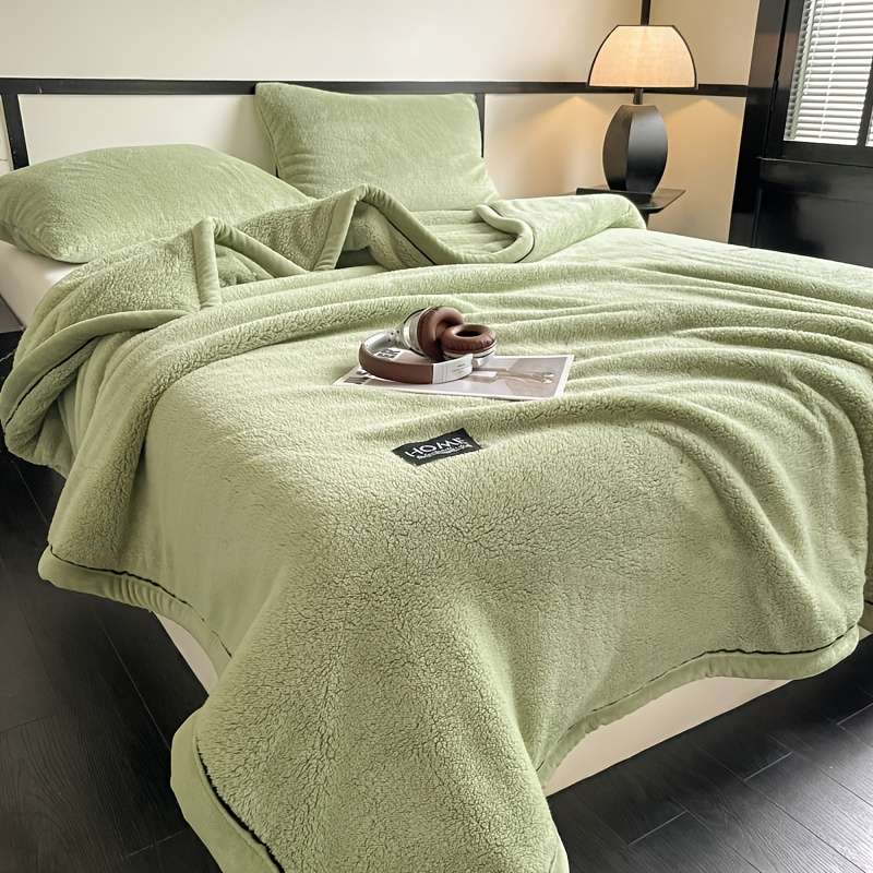 1ps Blanket Color Oubang 38 Cloud Mist Blue size 200x230CM