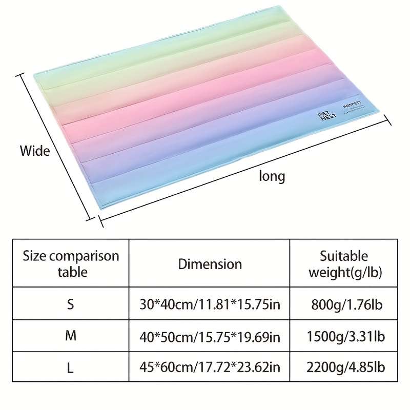 1piece Gradient Cooling Pad