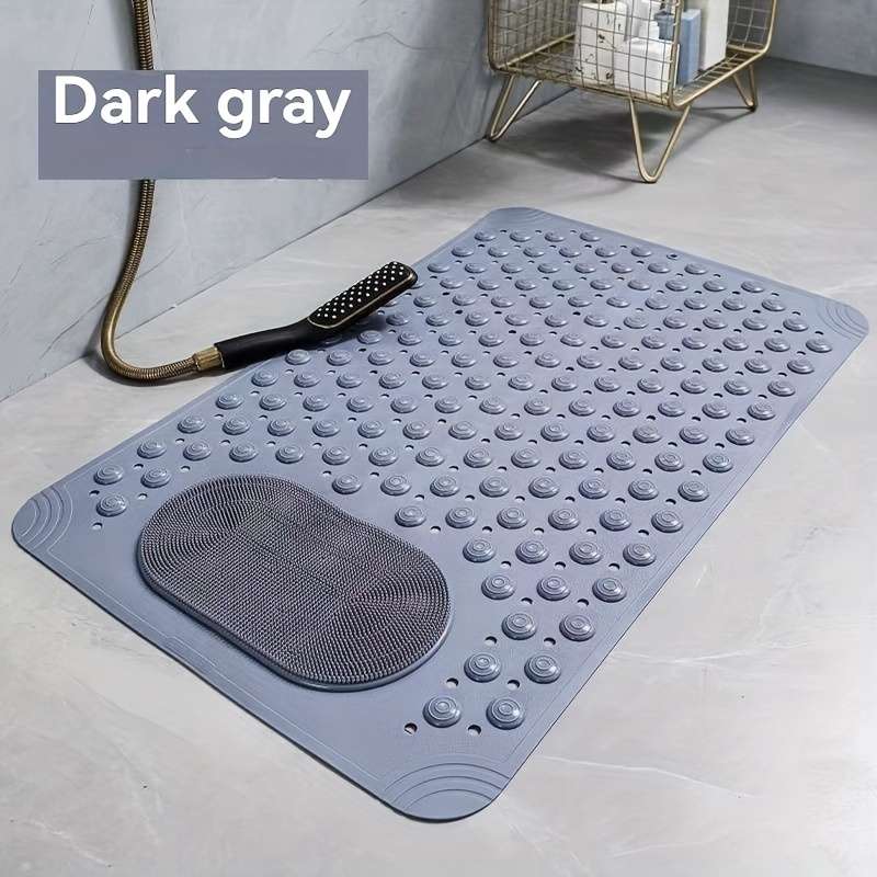 1Pc 36x70cm Light Blue Massage Model Floor Mat