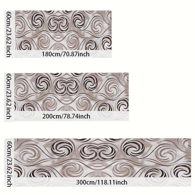 1Pc 23.62x118.11inch 60x300cm Floor Mat