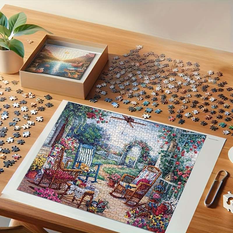 1000 Piece Paper Jigsaw Puzzle For Adults Puzzle 38.0x26.01 cm Hellis