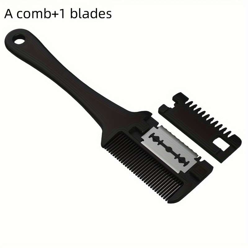 1pc Black Size 1 Comb Add 1 bladePet Comb