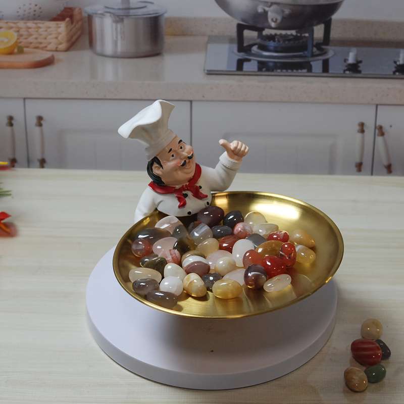 1pc chef storage tray ornaments Storage Bins for Home Organization