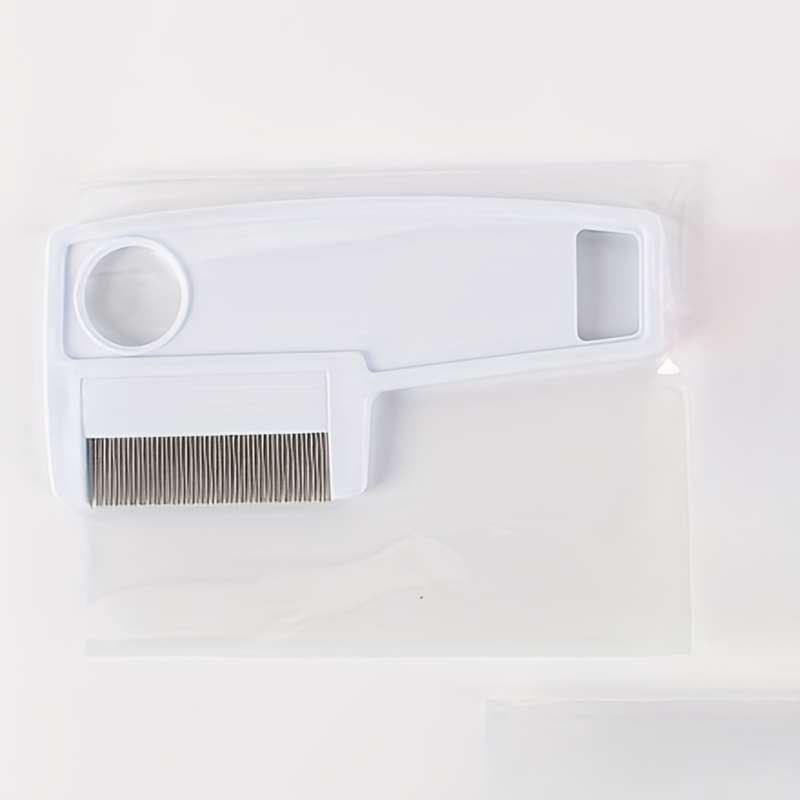 White opp packaging 1pc Pet Comb