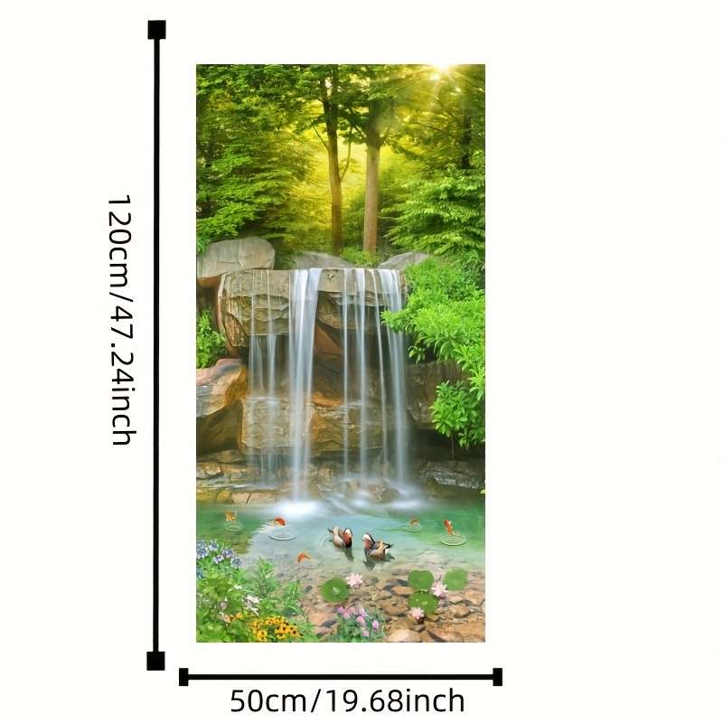 1pc Size 50x120cm Style TH108 Door Window Sticker