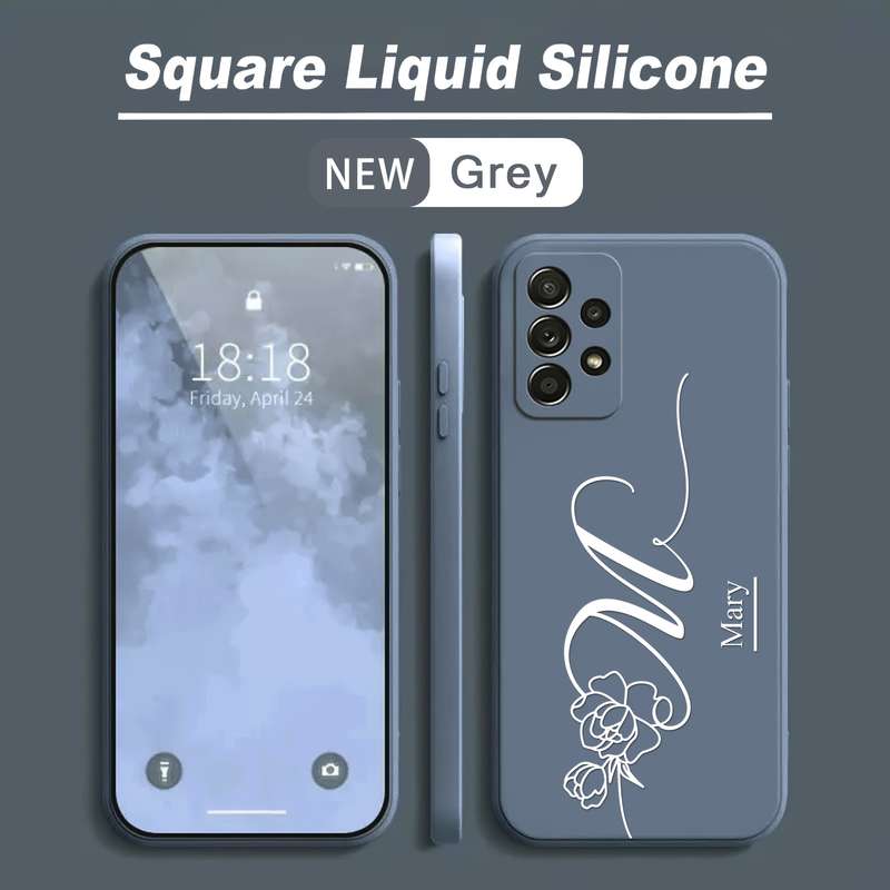 1pc Red For Samsung Galaxy A52 Phone Cases