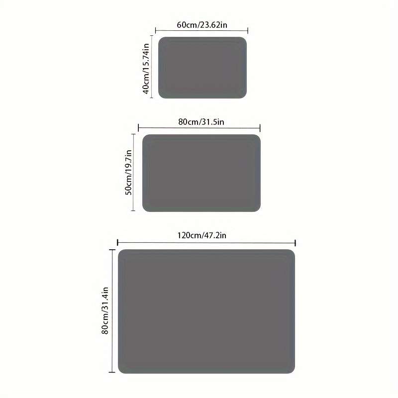 1Pc 50x80cm 19.7x31.5inch Floor Mat