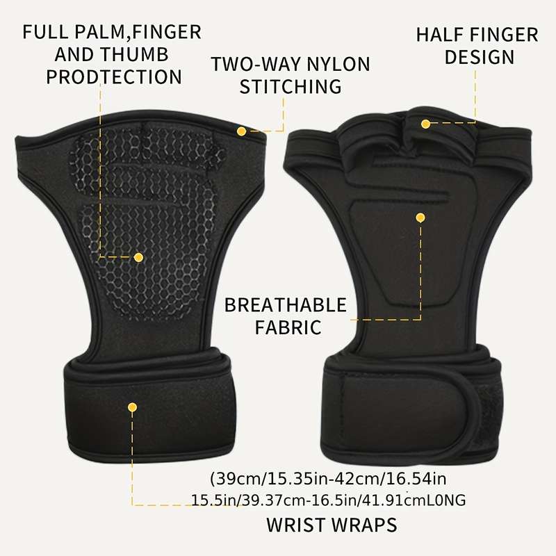 1 Pair Black Size XL Outdoor Sports Gloves