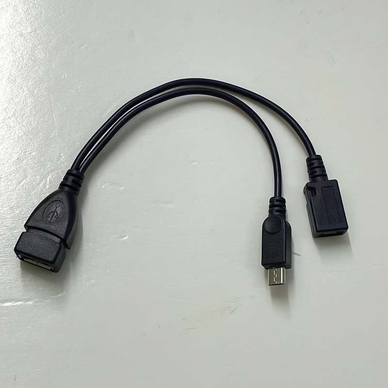 1pc OTG Cable USB Port Terminal Adapter for Fire TV 3rd 2nd Gen Fire Stick Samsung Galaxy S I