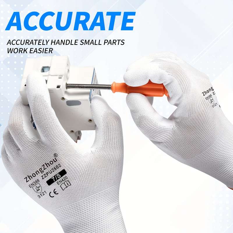 24Pcs Size XL Multi Purpose Work Gloves