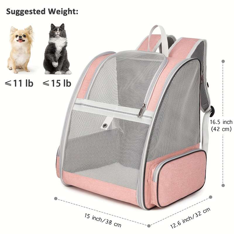1pc Pinksize One size Pet Bag